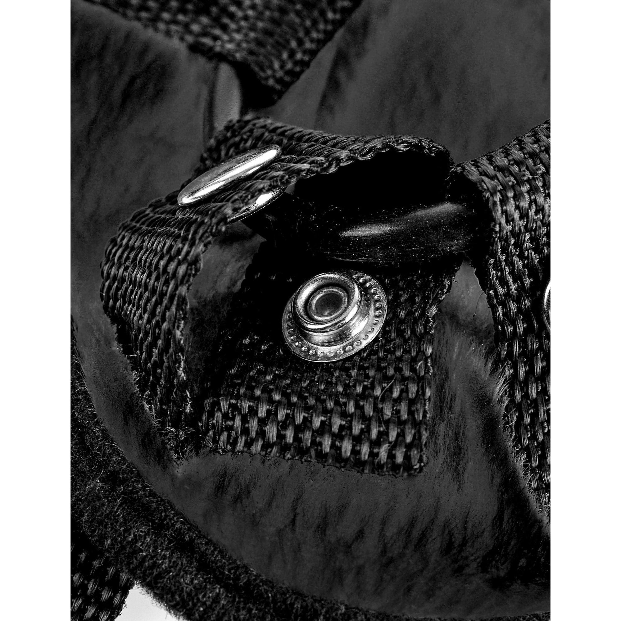 Pipedream - Fetish Fantasy Series Vibrating Plush Harness (Black) -  Strap On w/o Dildo  Durio.sg