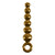 Pipedream - Icicles Gold Edition G06 (Gold) -  Glass Anal Plug (Non Vibration)  Durio.sg