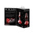 Pipedream - Icicles No 76 Hand Blown Massager (Red) -  Glass Anal Plug (Non Vibration)  Durio.sg
