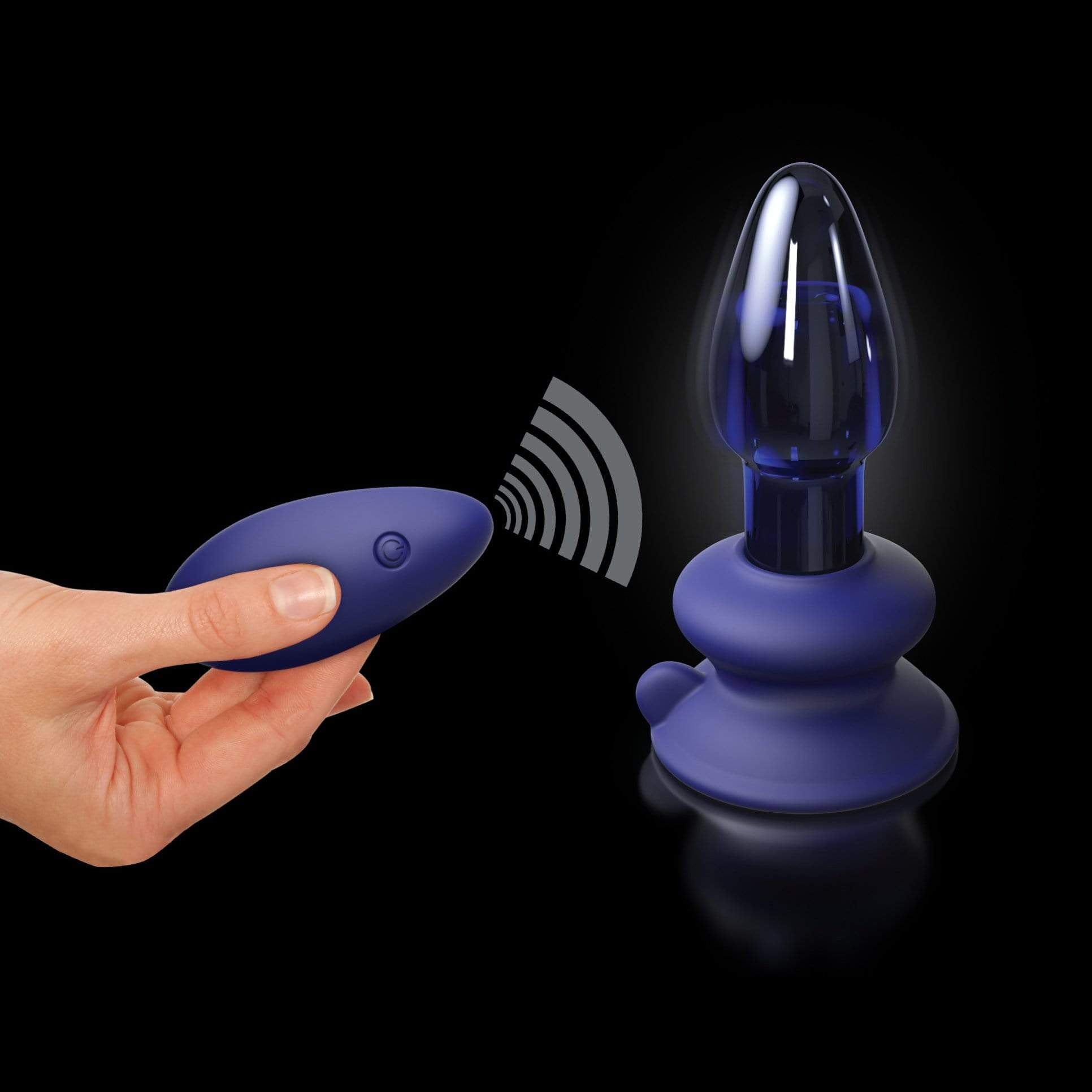 Pipedream - Icicles No. 85 Remote Control Rechargeable Anal Plug (Blue) -  Remote Control Anal Plug (Vibration) Rechargeable  Durio.sg