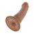 Pipedream - King Cock 6" Cock (Brown) -  Realistic Dildo with suction cup (Non Vibration)  Durio.sg