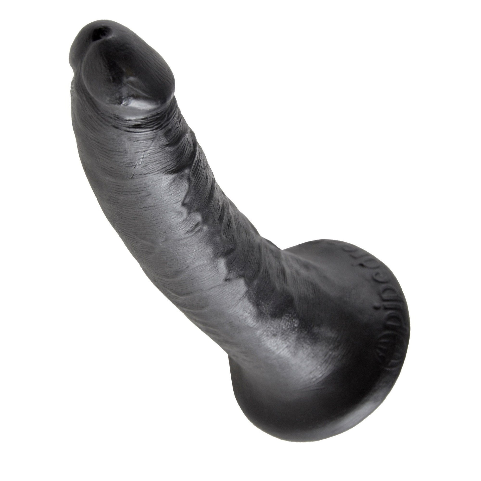 Pipedream - King Cock 7" Cock (Black) -  Realistic Dildo with suction cup (Non Vibration)  Durio.sg