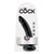 Pipedream - King Cock 7" Cock (Black) -  Realistic Dildo with suction cup (Non Vibration)  Durio.sg