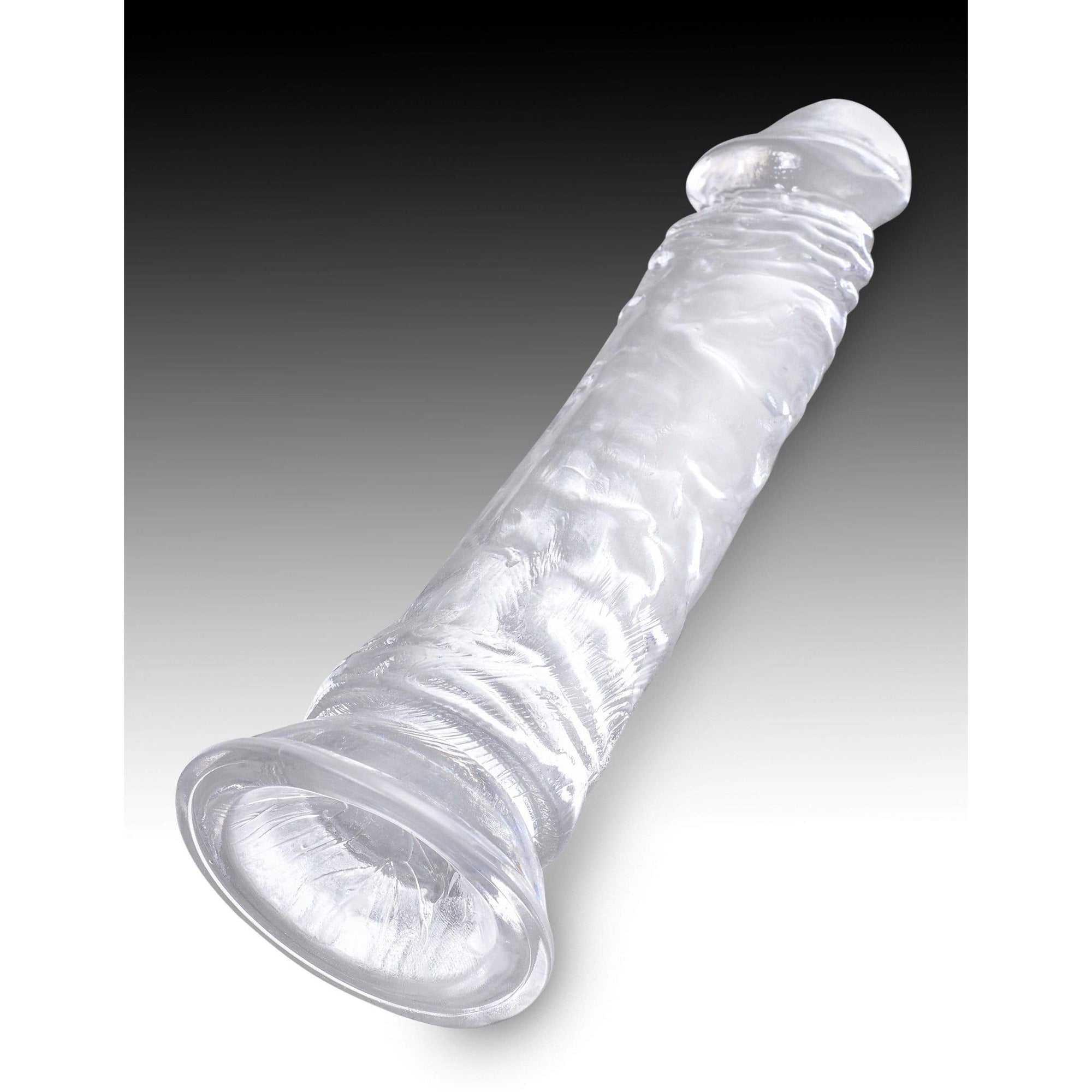 Pipedream - King Cock Clear Cock Dildo 8" (Clear) -  Realistic Dildo with suction cup (Non Vibration)  Durio.sg