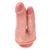 Pipedream - King Cock Double Penetrator Dildo (Flesh) -  Realistic Dildo with suction cup (Non Vibration)  Durio.sg