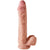 Pipedream - King Cock Plus 12" Dual Density Cock w/ Balls (Beige) -  Realistic Dildo with suction cup (Non Vibration)  Durio.sg