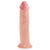Pipedream - King Cock Plus Triple Density Cock 9" (Beige) -  Realistic Dildo with suction cup (Non Vibration)  Durio.sg