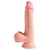Pipedream - King Cock Plus Triple Density Cock with Balls 7.5" (Beige) -  Realistic Dildo with suction cup (Non Vibration)  Durio.sg
