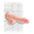 Pipedream - King Cock Plus Triple Density Cock with Balls 7.5" (Beige) -  Realistic Dildo with suction cup (Non Vibration)  Durio.sg