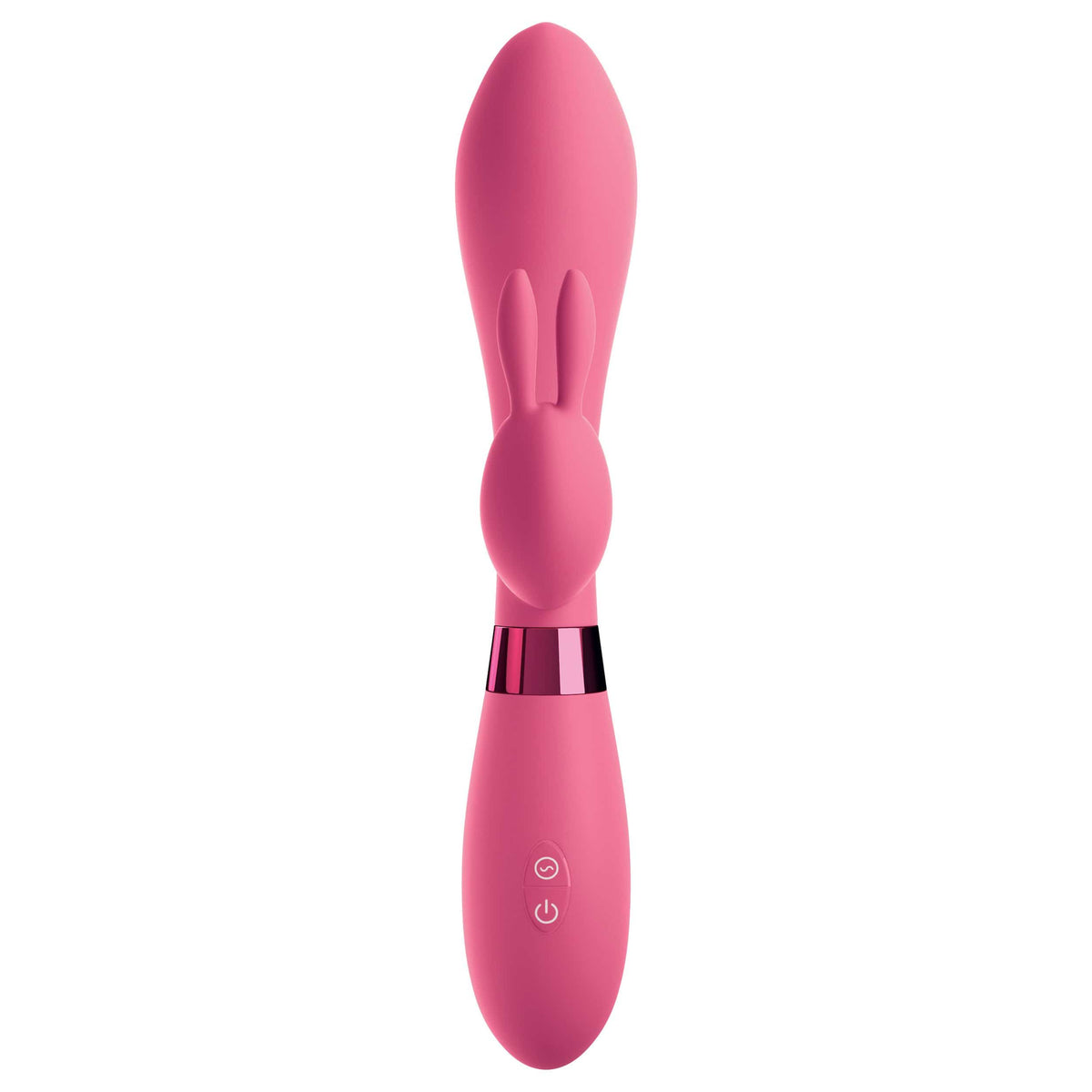 Pipedream - OMG Rabbits #Selfie Silicone Vibrator (Pink) -  Rabbit Dildo (Vibration) Rechargeable  Durio.sg