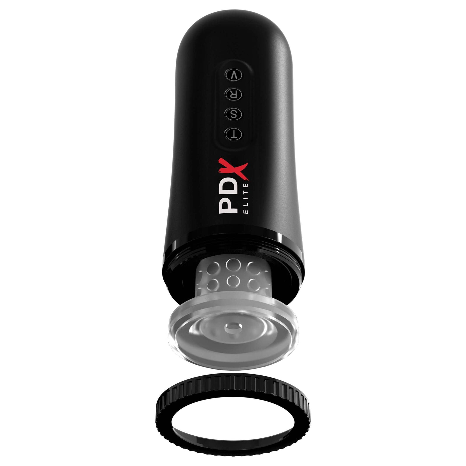 Pipedream - PDX Elite Moto Blower Masturbator (Black) -  Masturbator Mouth (Vibration) Rechargeable  Durio.sg