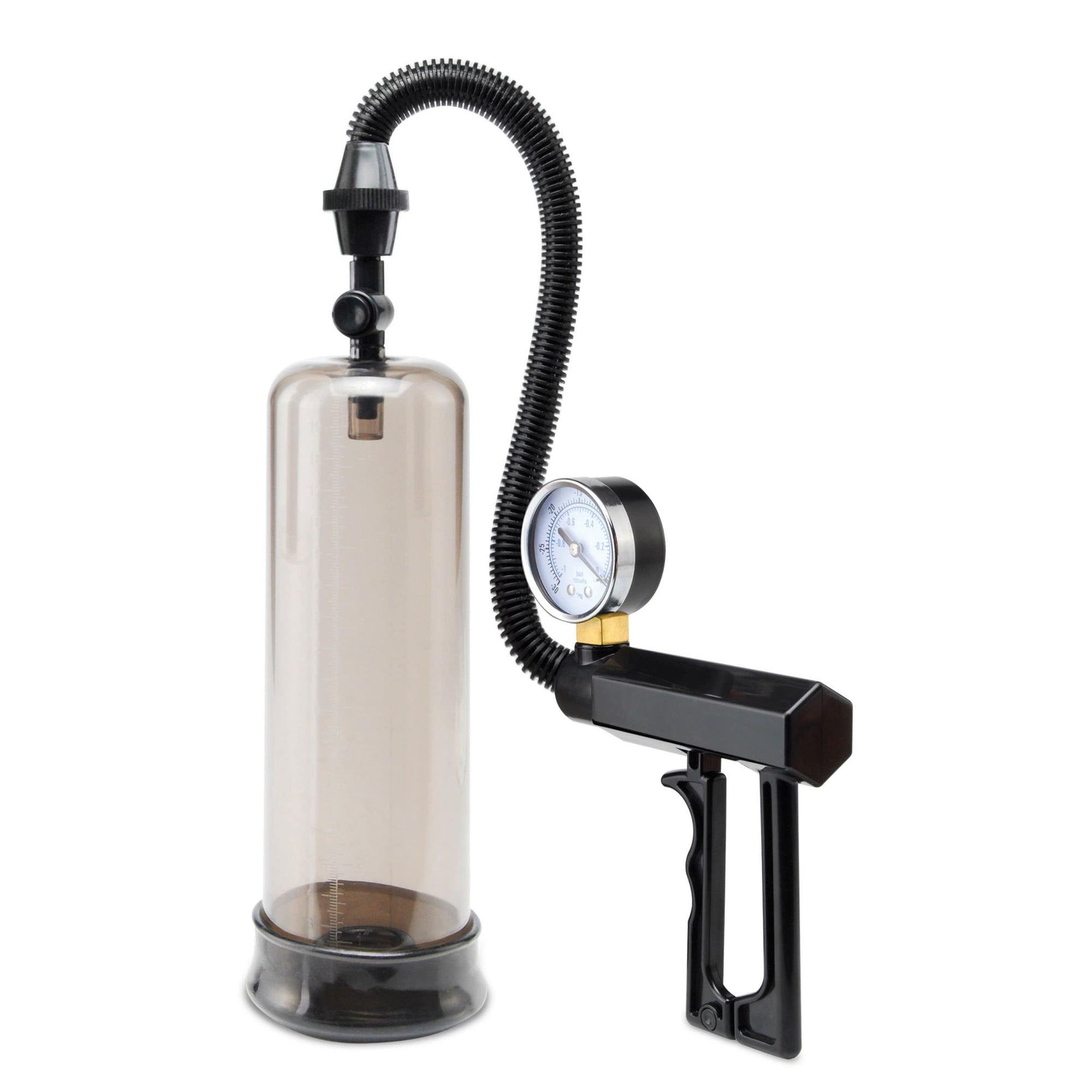 Pipedream - Pump Worx Pistol Grip Power Pump (Clear) -  Penis Pump (Non Vibration)  Durio.sg