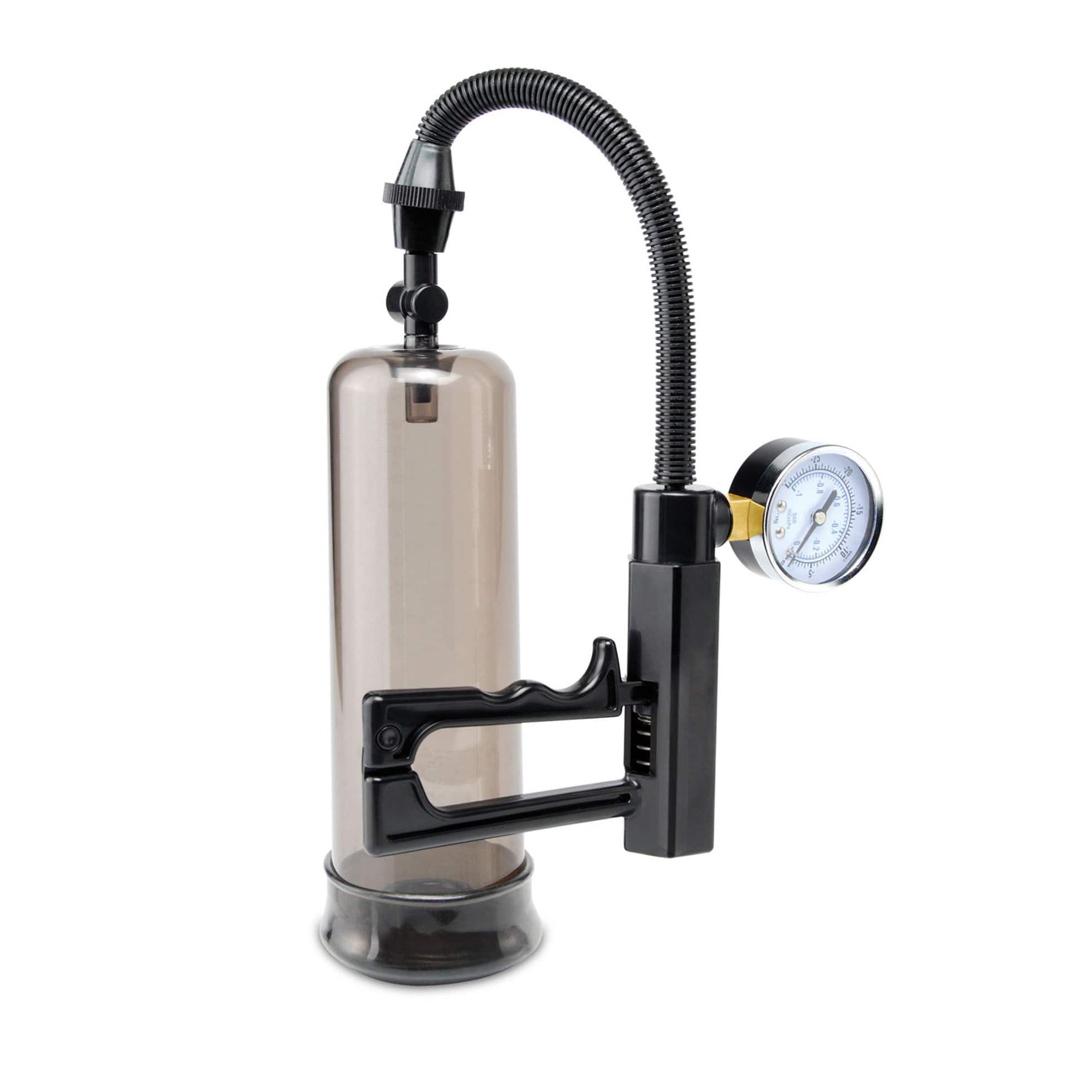 Pipedream - Pump Worx Pistol Grip Power Pump (Clear) -  Penis Pump (Non Vibration)  Durio.sg