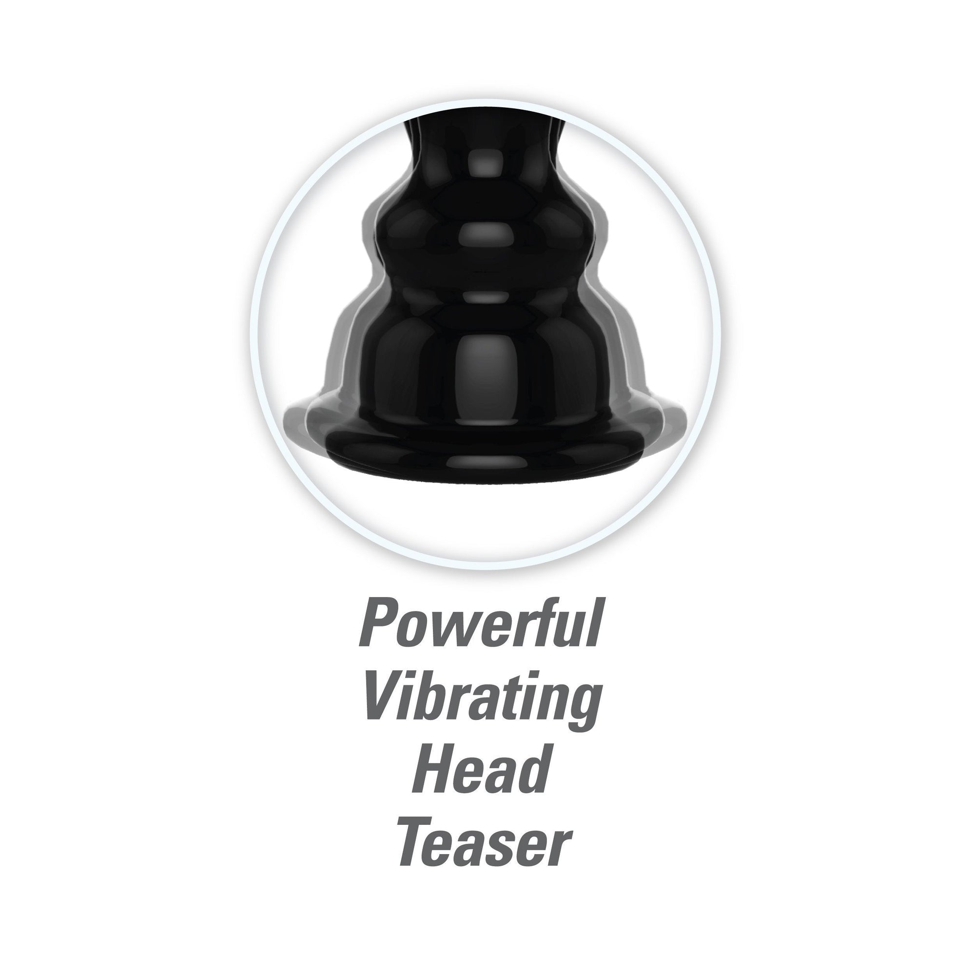 Pipedream - Pump Worx Vibrating Head Trainer -  Masturbator Soft Stroker (Vibration) Non Rechargeable  Durio.sg