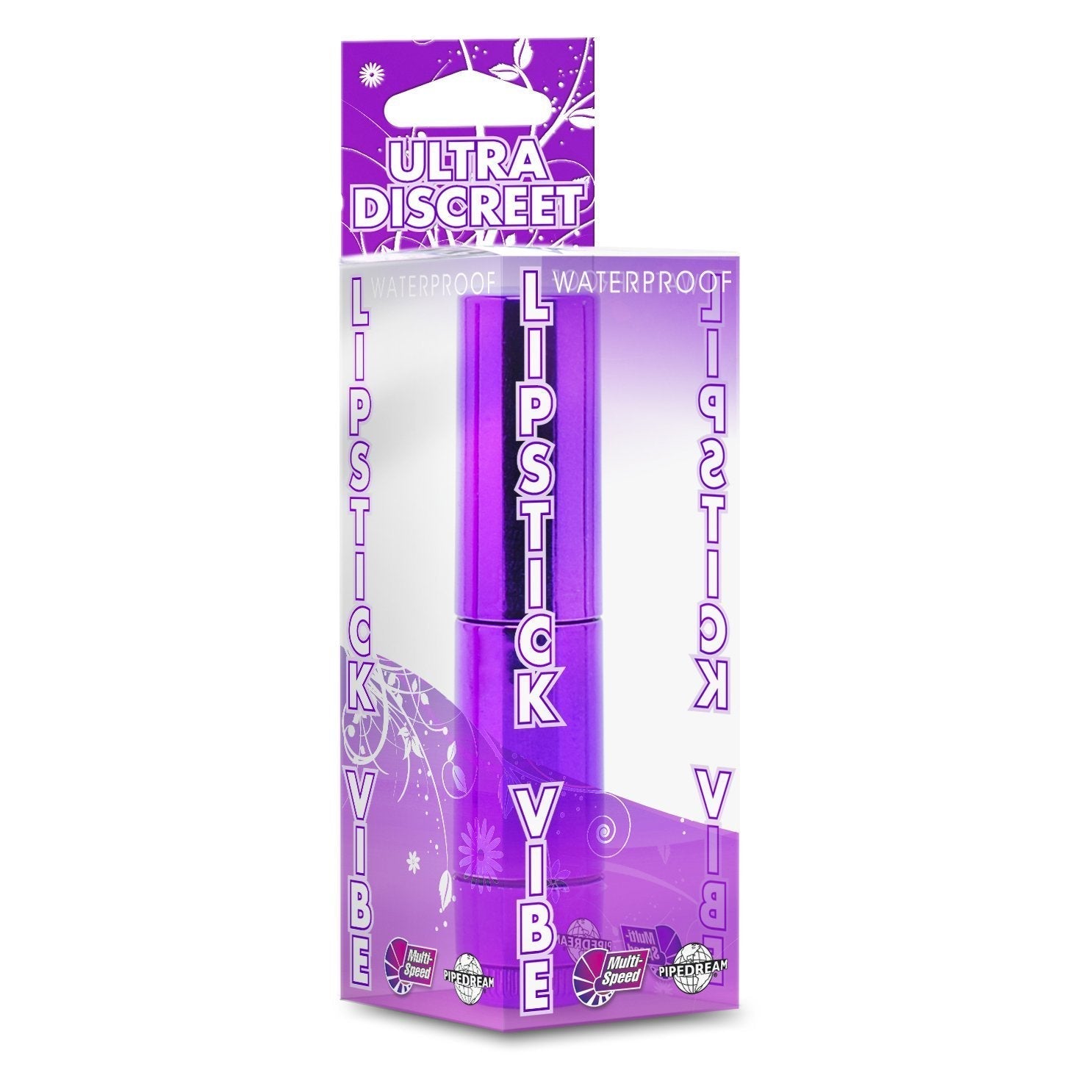Pipedream - Ultra Discreet Lipstick Vibrator 3.5" (Purple) -  Discreet Toys  Durio.sg