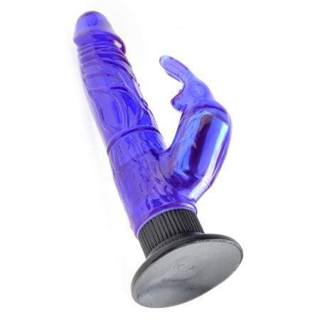 Pipedream - Wall Banger Deluxe Bunny Vibrator (Purple) -  Rabbit Dildo (Vibration) Non Rechargeable  Durio.sg