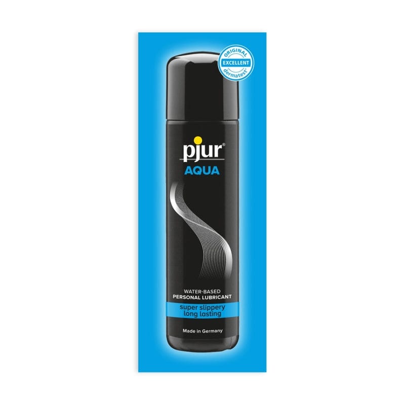 Pjur - Aqua Water Based Lubricant Sachet 2ml -  Lube (Water Based)  Durio.sg