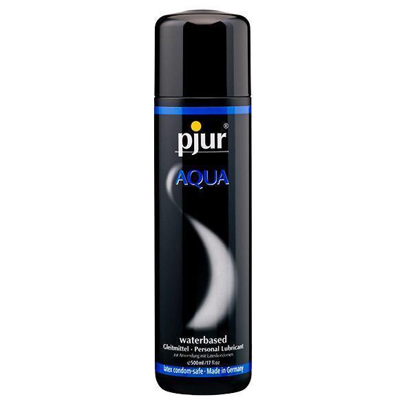 Pjur - Aqua Water Based Personal Lubricant 500 ml -  Lube (Water Based)  Durio.sg