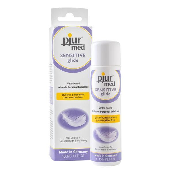 Pjur - Med Sensitive Glide Waterbased Personal Lubricant 100 ml -  Lube (Water Based)  Durio.sg