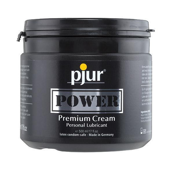 Pjur - Power Premium Cream Personal Lubricant 500 ml -  Lube (Silicone Based)  Durio.sg