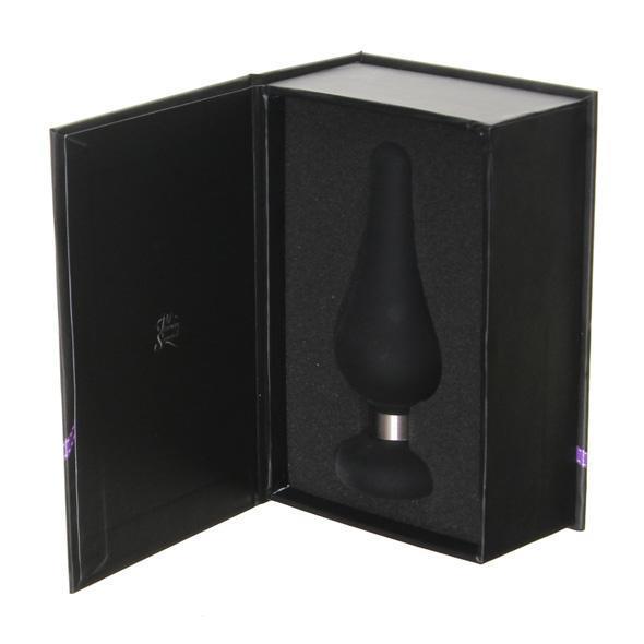Plaisirs Secrets - Butt Plug Large (Black) -  Anal Plug (Non Vibration)  Durio.sg