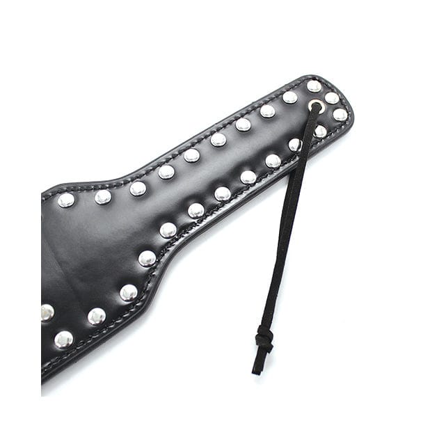 Plesur - Cut Out Heart with Studs Paddle BDSM (Black) -  Paddle  Durio.sg