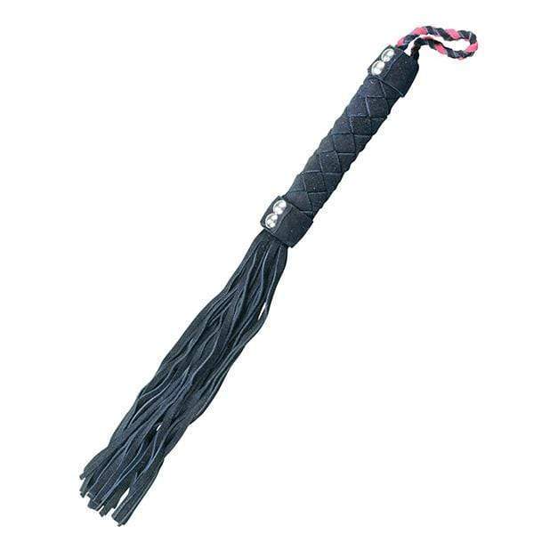 Plesur - Leather Flogger 15" (Black) -  Flogger  Durio.sg