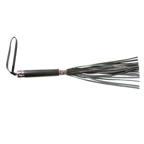 Plesur - PVC Textured Flogger BDSM (Black) -  Flogger  Durio.sg