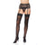 Popsi Lingerie - Silicone Lace Top Thigh High Stockings O/S (Black) -  Stockings  Durio.sg