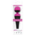 PowerBullet - Palmpower Rechargeable Wand Massager (Fuchsia/Black) -  Wand Massagers (Vibration) Rechargeable  Durio.sg