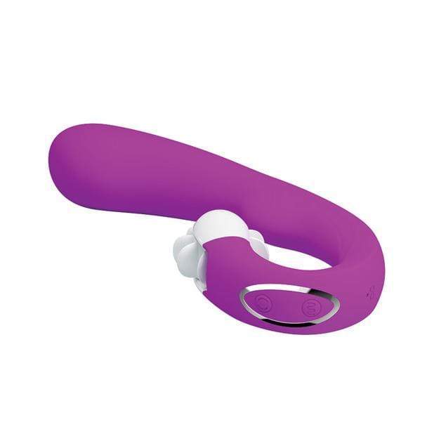 Pretty Love - Magic Tongue G Spot Vibrator (Pink) -  G Spot Dildo (Vibration) Rechargeable  Durio.sg