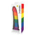 Pride Dildo - Silicone Rainbow Dildo -  Realistic Gay Dildo with suction cup (Non Vibration)  Durio.sg