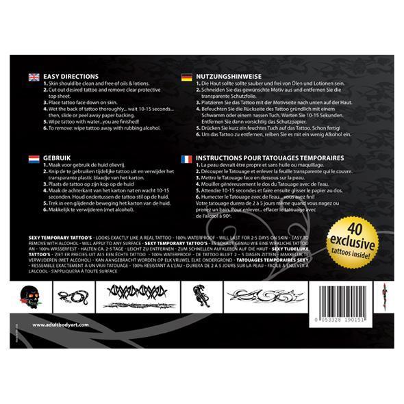 Punk Bitch Tattoo Set -  Tattoo  Durio.sg