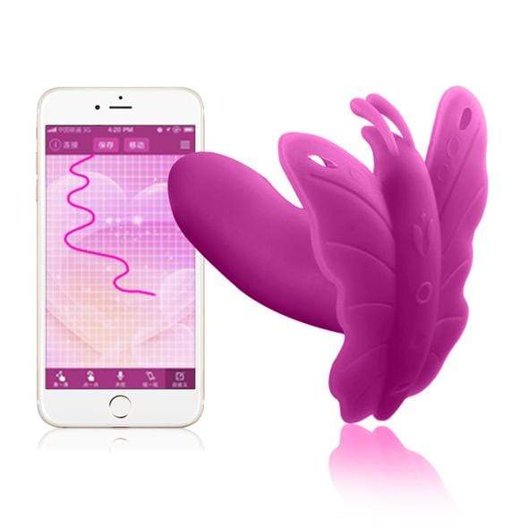 Realov - Lydia I App-Controlled Smart Butterfly Vibe (Purple) -  G Spot Dildo (Vibration) Rechargeable  Durio.sg