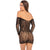Rene Rofe - Demure Long Sleeve Mini Dress Costume S/M (Black) -  Dresses  Durio.sg