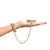 Rianne S - Icons Diamond Handcuffs Liz (Gold) -  Hand/Leg Cuffs  Durio.sg