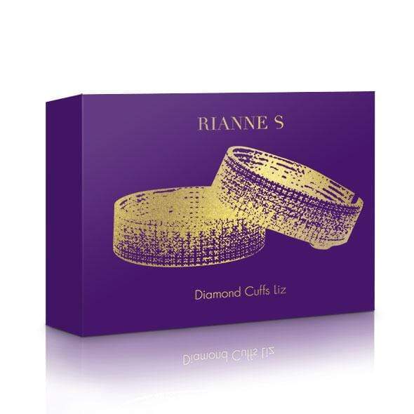 Rianne S - Icons Diamond Handcuffs Liz (Gold) -  Hand/Leg Cuffs  Durio.sg