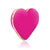 Rianne S - Icons Heart Discreet Vibe (Pink) -  Discreet Toys  Durio.sg