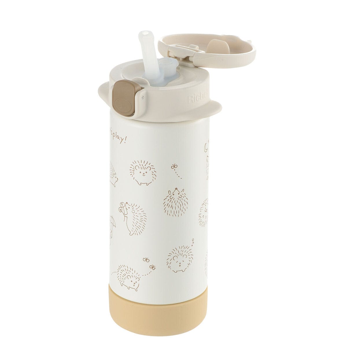 Richell - 2 Way Stainless Steel Slim Water Bottle Mug Tumblr -  Baby Water Bottle  Durio.sg