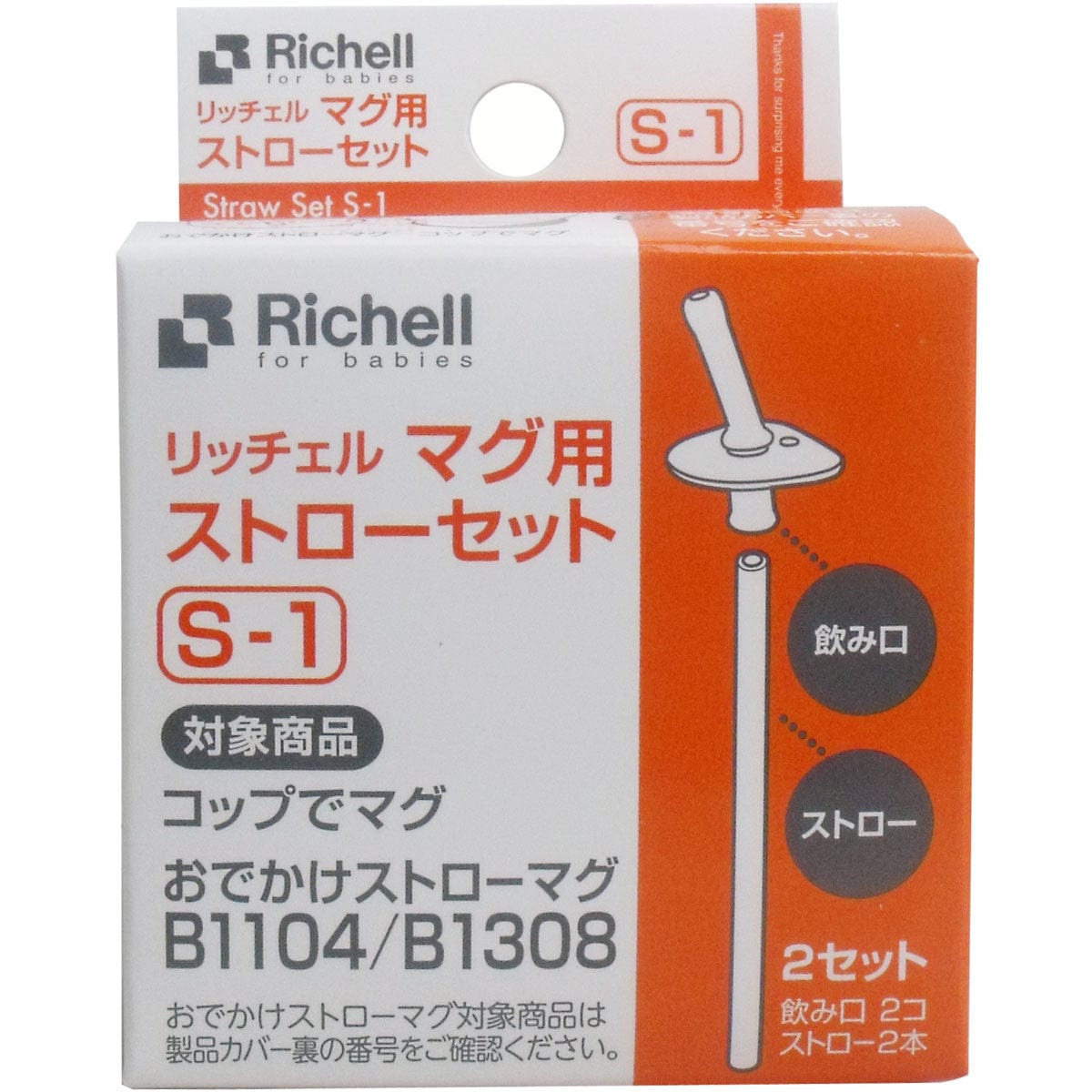 Richell - Aqulea Baby Straw Cup Mug S-1 Replacement Straw Set Spare Parts -  Richell Baby Spare Parts  Durio.sg