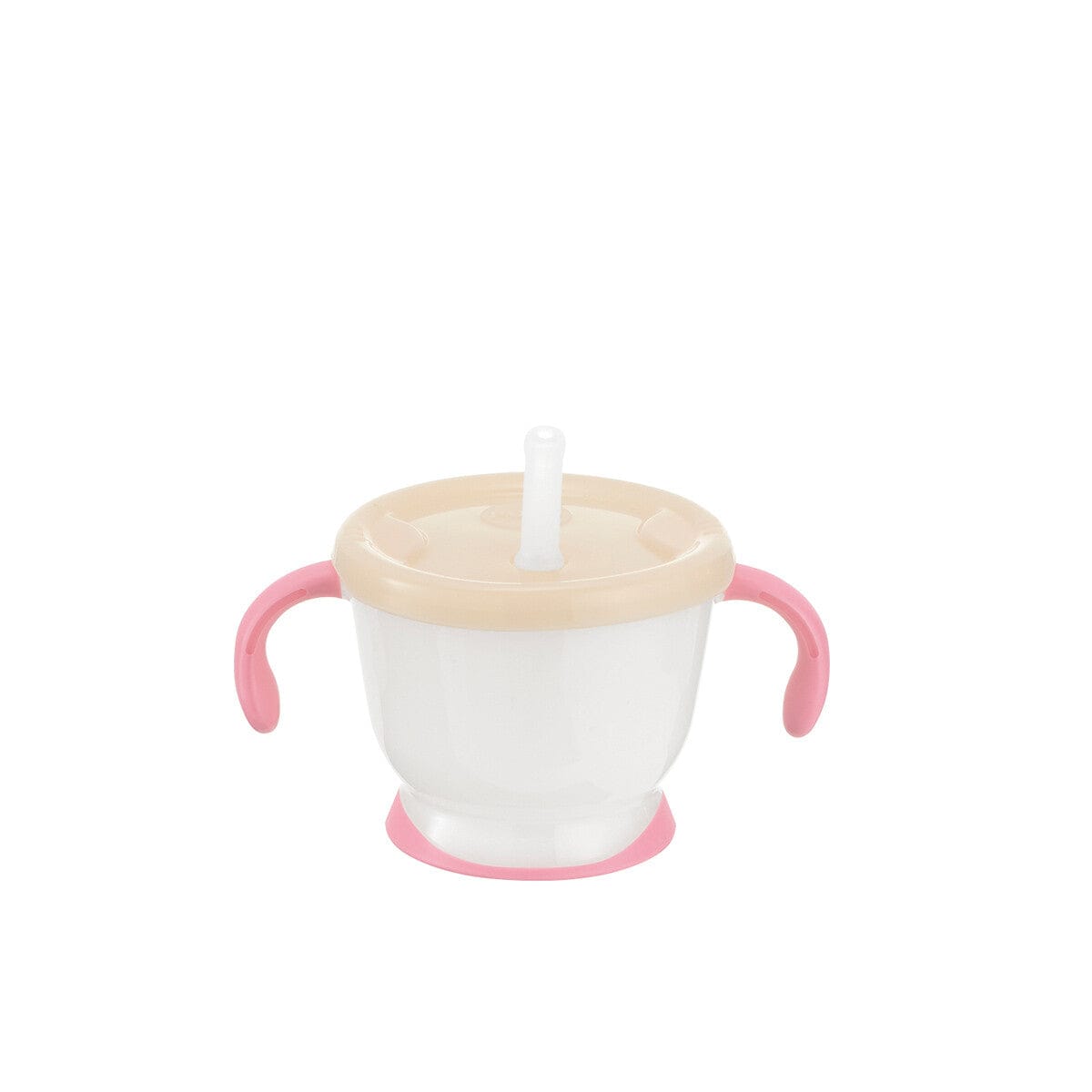 Richell - Aqulea Sippy Straw Baby Training Cup Mug - Pink Baby Cup 4973655220115 Durio.sg