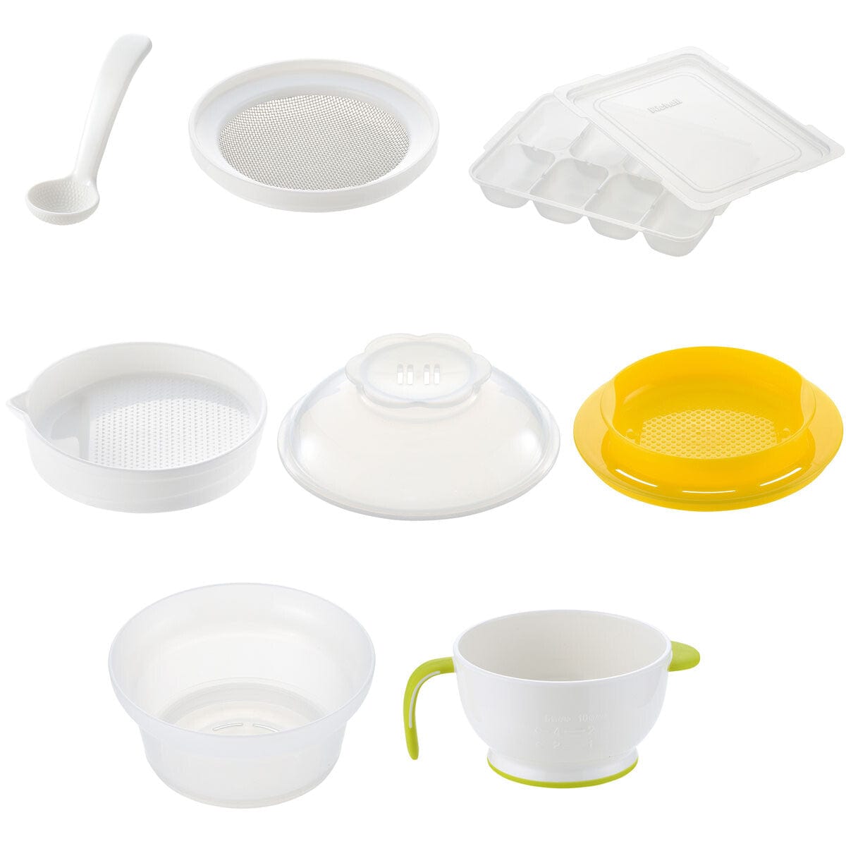 Richell - Baby Food Multipurpose Preparation Cooking Gift Set -  Baby Food Processor  Durio.sg