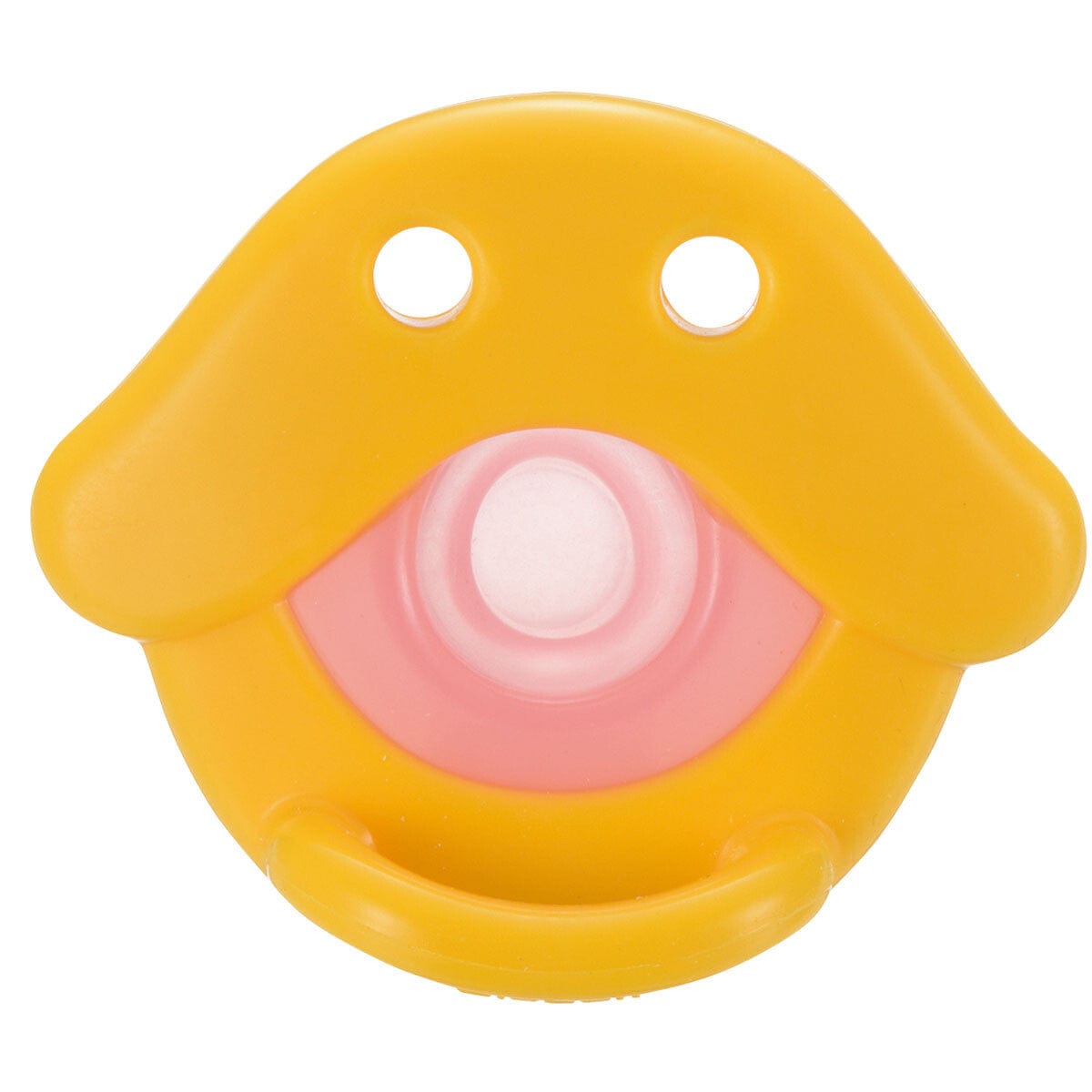 Richell - New Born Baby Silicone Pacifier with Storage Case - Yellow Baby Pacifiers 4945680202909 Durio.sg