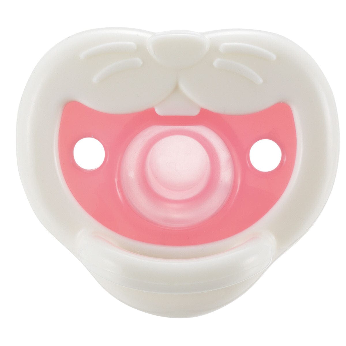 Richell - New Born Baby Silicone Pacifier with Storage Case - White Baby Pacifiers 4945680202947 Durio.sg
