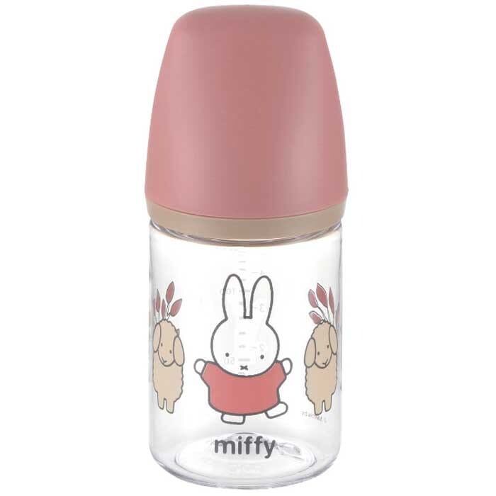 Richell - Outing Clear Baby Milk Bottle - Pink Baby Milk Bottle 4945680200721 Durio.sg