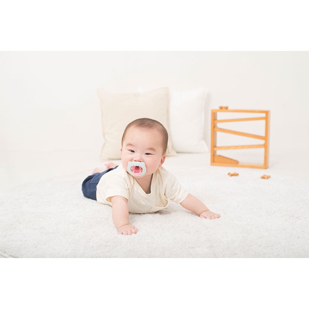 Richell - Susetsu Lab New Born Baby Silicone Pacifier with Storage Case -  Baby Pacifiers  Durio.sg