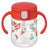 Richell - T.L.I Baby Stage 2 Try Straw Clear Training Water Bottle Mug - Red Baby Water Bottle 4945680203531 Durio.sg