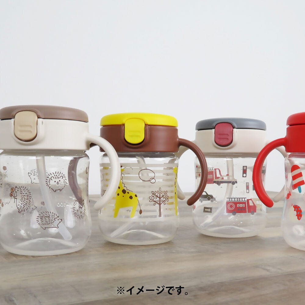Richell - T.L.I Baby Stage 2 Try Straw Clear Training Water Bottle Mug -  Baby Water Bottle  Durio.sg