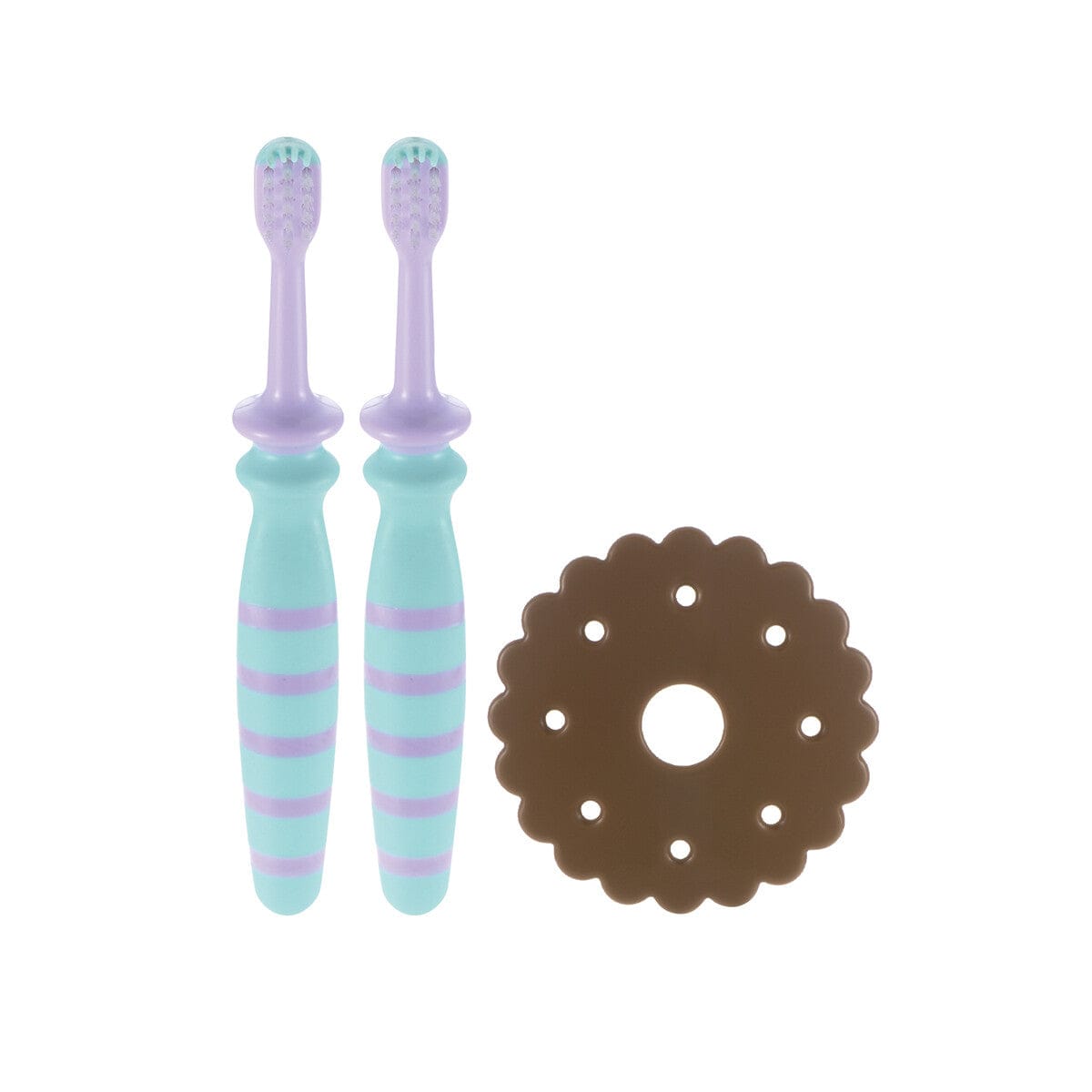 Richell - T.L.I Try Chopstick Baby Toothbrush (2 Pieces) -  Baby Toothbrush  Durio.sg