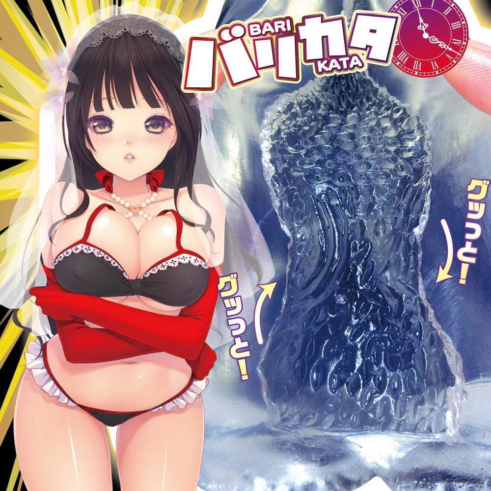 Ride Japan - Bari Kata Endless Push Onahole (Clear) -  Masturbator Vagina (Non Vibration)  Durio.sg